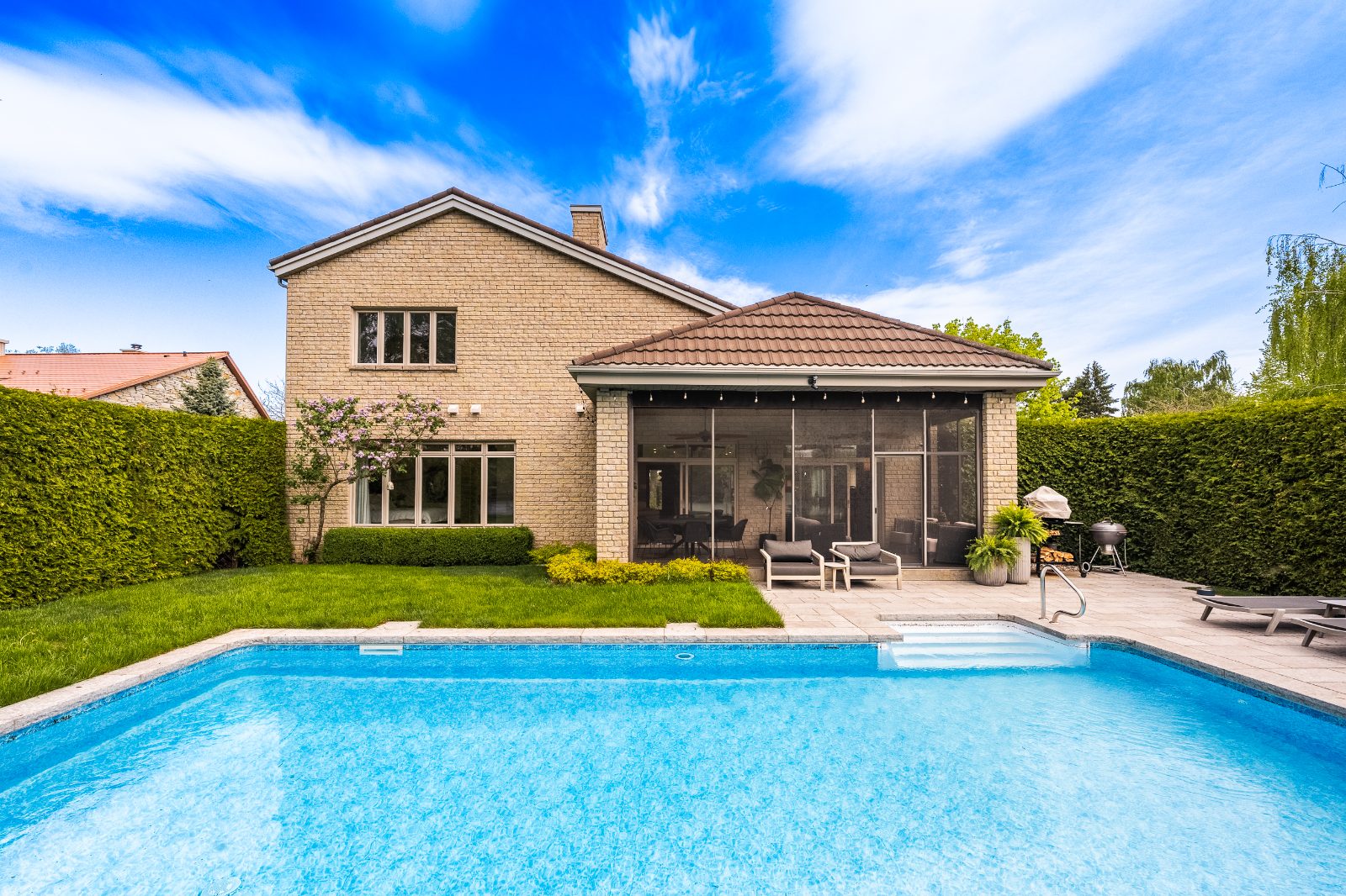 In-ground pool — 119 Av. du Manoir, Léry