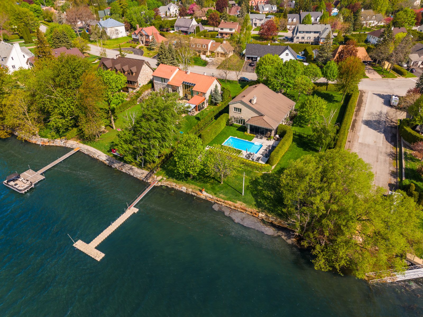 Aerial view — 119 Av. du Manoir, Léry