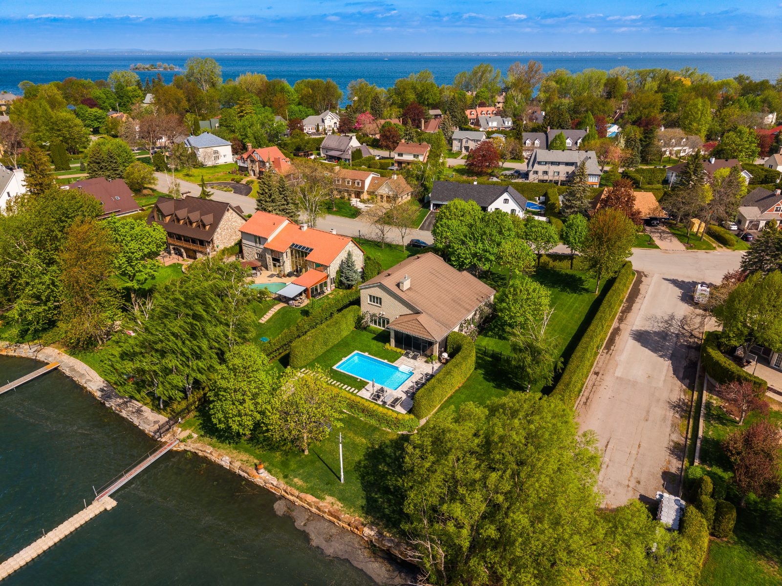 Aerial view — 119 Av. du Manoir, Léry
