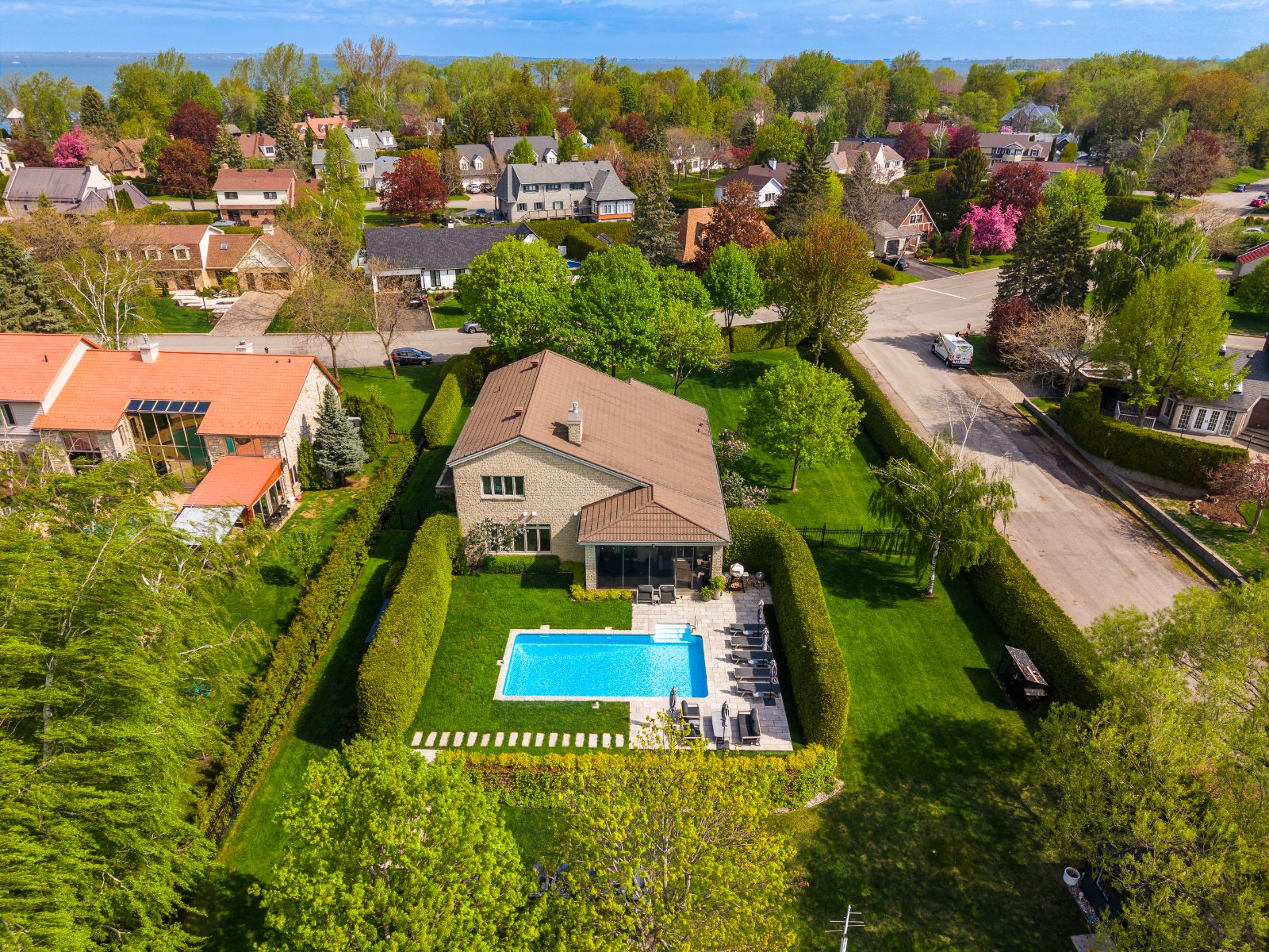 Aerial view — 119 Av. du Manoir, Léry